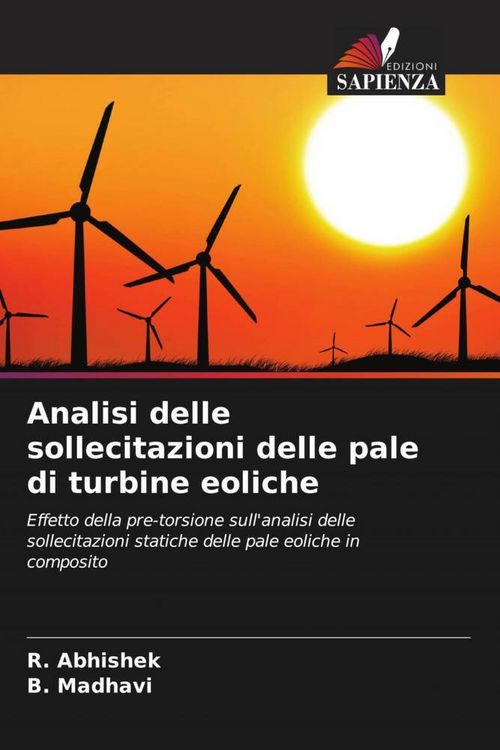 Produktbild: Analisi delle sollecitazioni delle pale di turbine eoliche