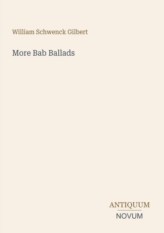 Produktbild: More Bab Ballads