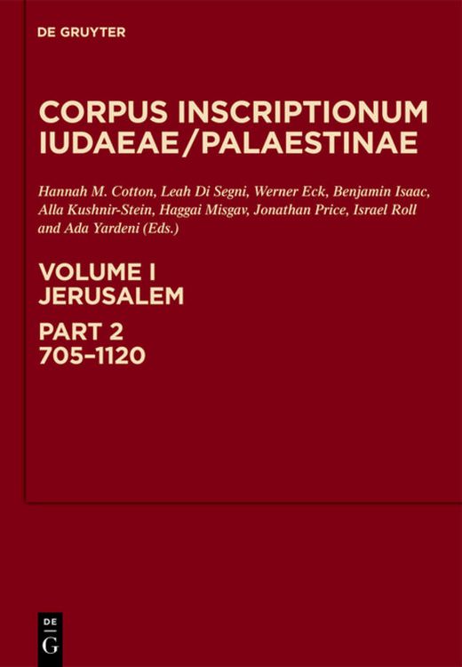 Produktbild: Jerusalem: 705-1120
