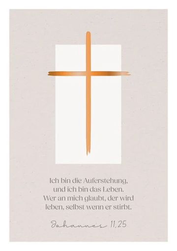 Produktbild: Ich bin die Auferstehung - Johannes 11,25