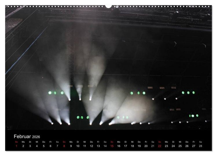 Produktbild: Veranstaltungsmomente (Wandkalender 2026 DIN A2 quer), CALVENDO Monatskalender