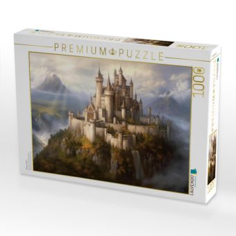 Produktbild: CALVENDO Puzzle Morgennebel | 1000 Teile Lege-Gr&ouml;&szlig;e 64x48cm Foto-Puzzle f&uuml;r gl&uuml;ckliche Stunden