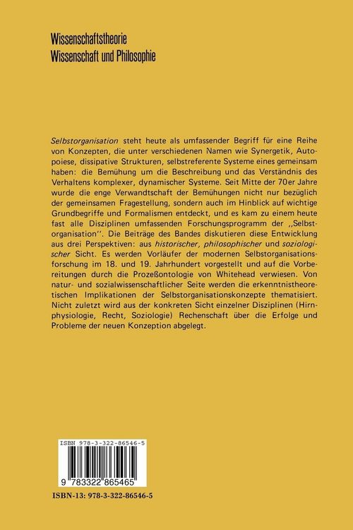 Produktbild: Selbstorganisation