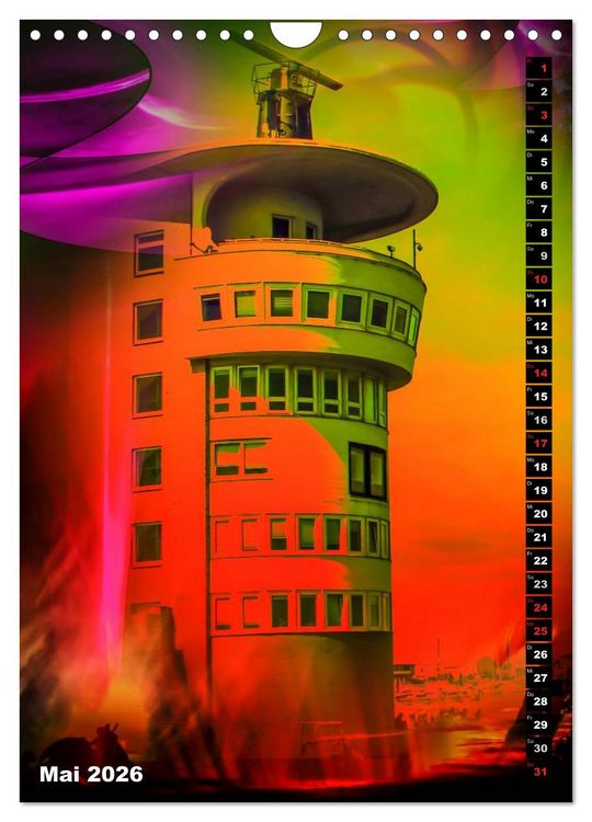 Produktbild: Leuchtt&uuml;rme Kalender der besonderen Art (Wandkalender 2026 DIN A4 hoch), CALVENDO Monatskalender