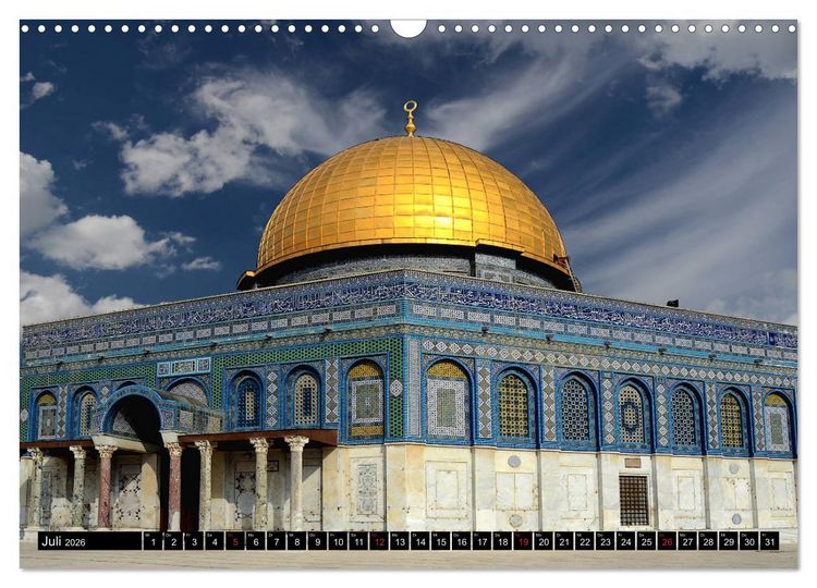 Produktbild: Jerusalem, die heilige Stadt (Wandkalender 2026 DIN A3 quer), CALVENDO Monatskalender