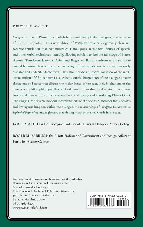 Produktbild: Plato's Protagoras
