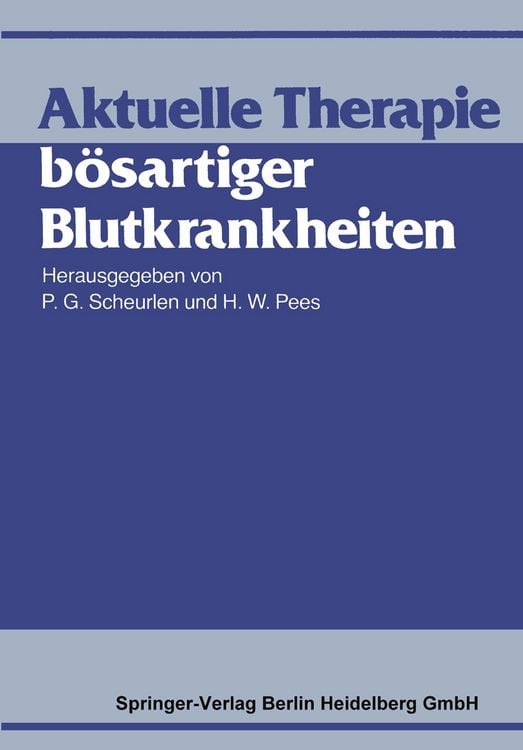 Produktbild: Aktuelle Therapie b&ouml;sartiger Blutkrankheiten