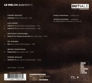 Produktbild: Le Violon augment'