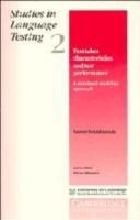 Produktbild: Antony John Kunnan, K: Test Taker Characteristics and Test P