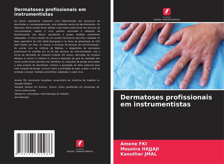 Produktbild: Dermatoses profissionais em instrumentistas