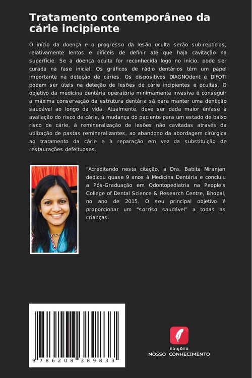 Produktbild: Tratamento contempor&acirc;neo da c&aacute;rie incipiente