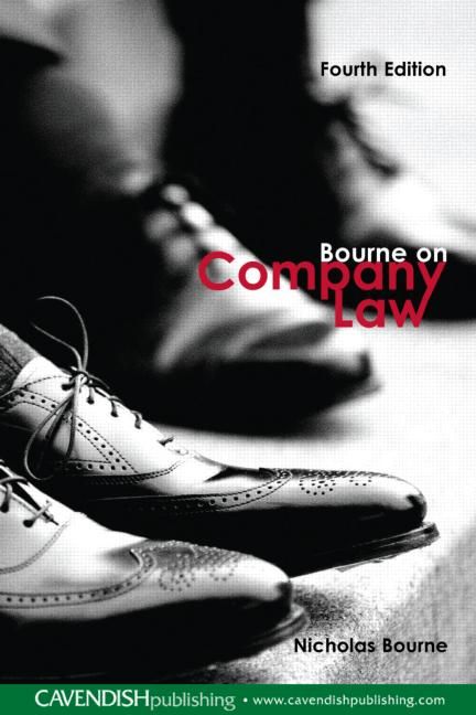 Produktbild: Bourne on Company Law