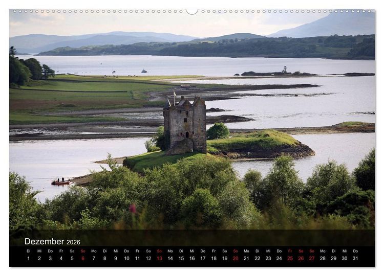 Produktbild: Schottland - magischen Orten auf der Spur (Wandkalender 2026 DIN A2 quer), CALVENDO Monatskalender
