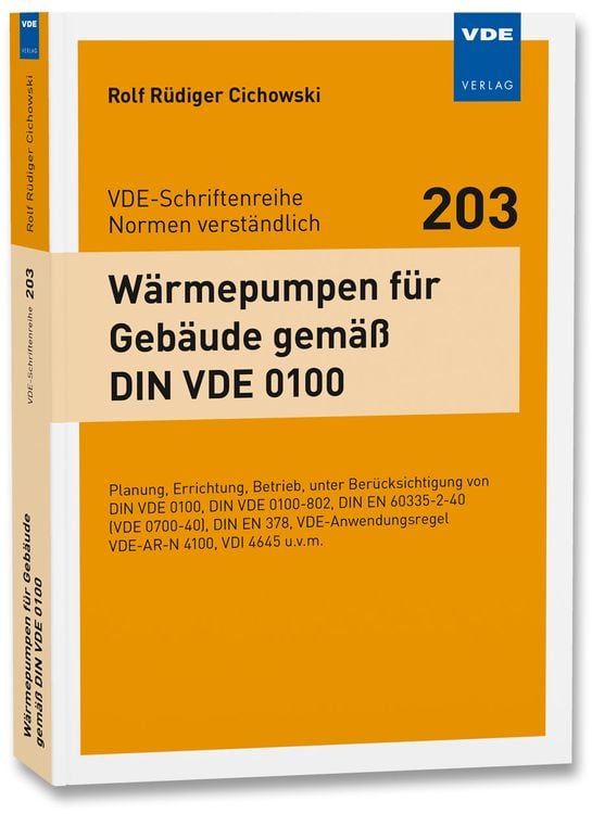 Produktbild: Wärmepumpen für Gebäude gemäß DIN VDE 0100
