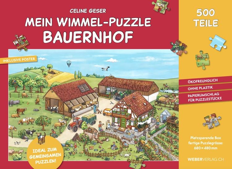 Produktbild: Mein Wimmel-Puzzle Bauernhof