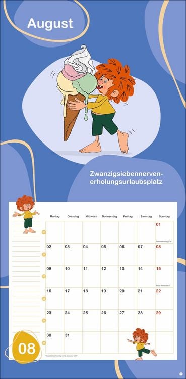 Produktbild: Pumuckl Broschurkalender 2027