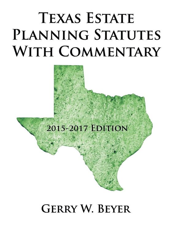 Produktbild: Texas Estate Planning Statutes with Commentary