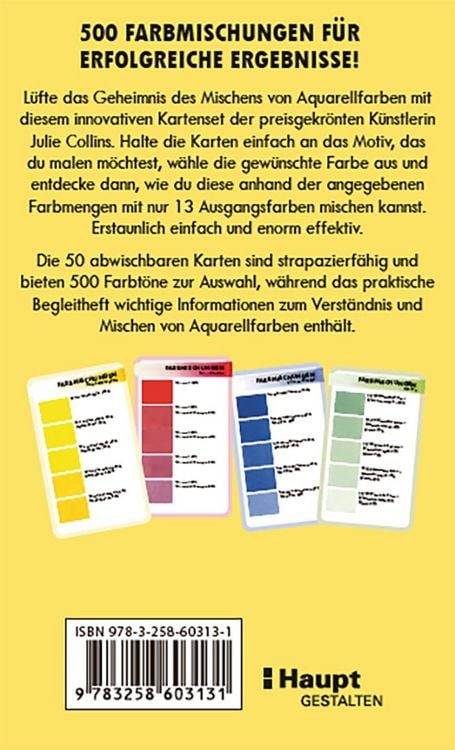 Produktbild: Aquarellfarben mischen &ndash; das Kartenset
