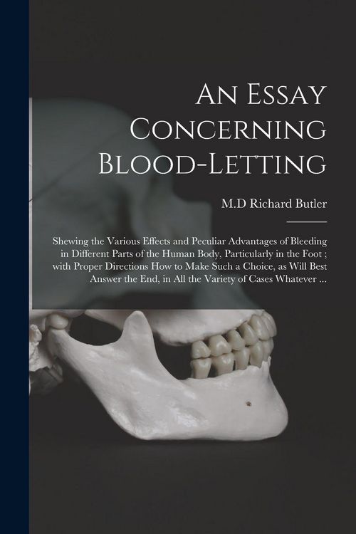 Produktbild: An Essay Concerning Blood-letting