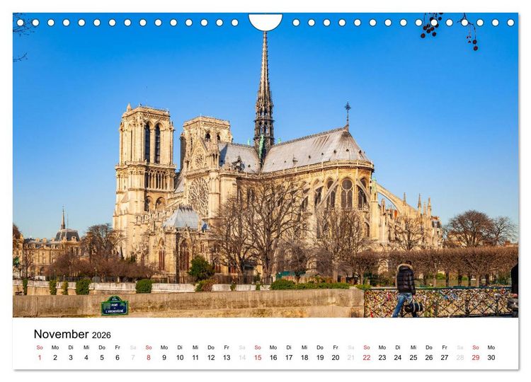 Produktbild: Paris, s'il vous pla&icirc;t! (Wandkalender 2026 DIN A4 quer), CALVENDO Monatskalender