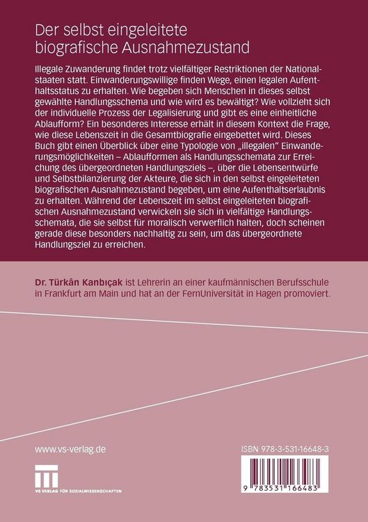 Produktbild: Der selbst eingeleitete biografische Ausnahmezustand