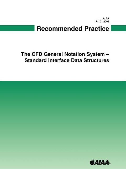 Produktbild: AIAA Recommended Practice for CGNS - SIDS