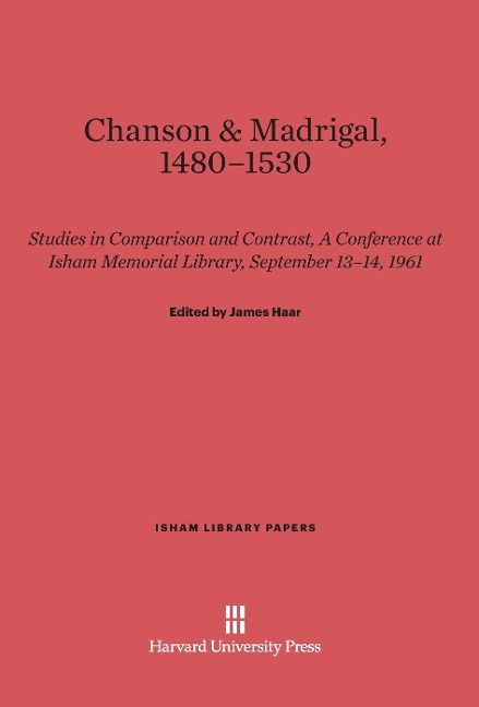 Produktbild: Chanson & Madrigal, 1480-1530