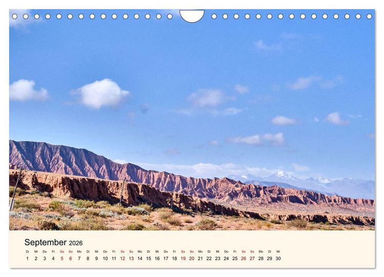 Produktbild: Kirgistan - Traumhafte Landschaften (Wandkalender 2026 DIN A4 quer), CALVENDO Monatskalender