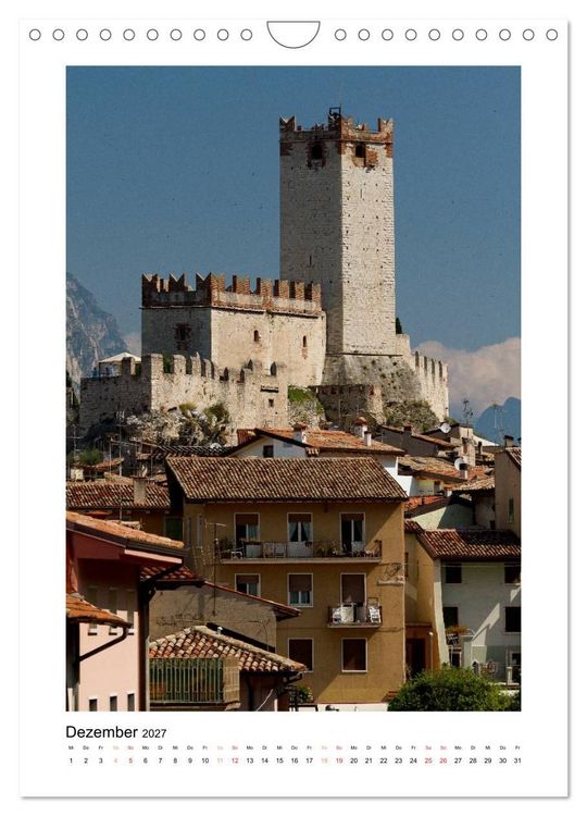 Produktbild: Gardasee (Wandkalender 2027 DIN A4 hoch), CALVENDO Monatskalender