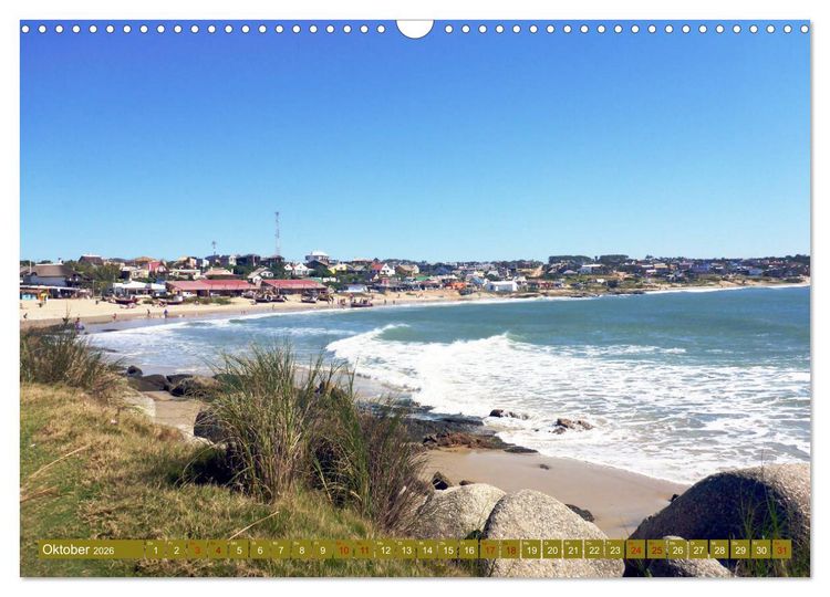Produktbild: Uruguay - Bienvenido al R&iacute;o de la Plata (Wandkalender 2026 DIN A3 quer), CALVENDO Monatskalender