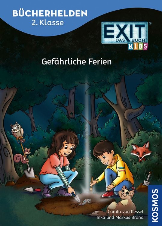 Produktbild: EXIT&reg; - Das Buch Kids, B&uuml;cherhelden 2. Klasse, Gef&auml;hrliche Ferien