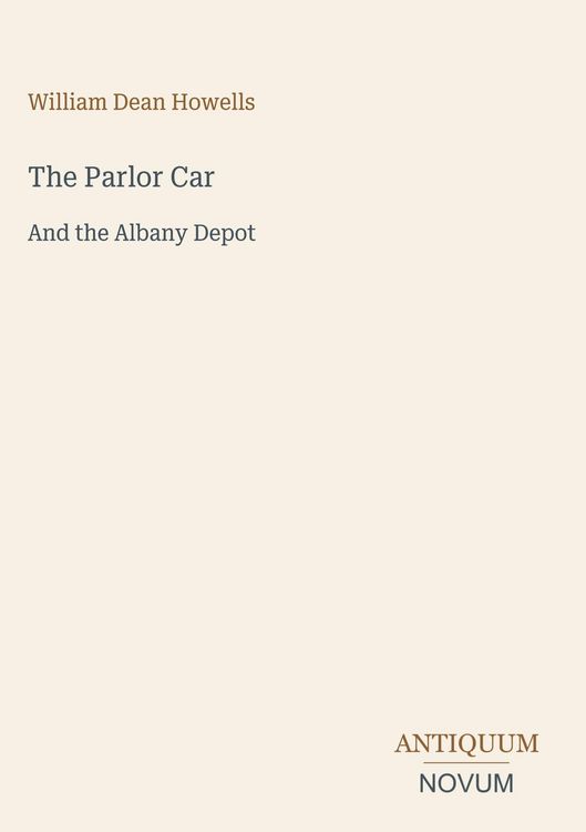 Produktbild: The Parlor Car