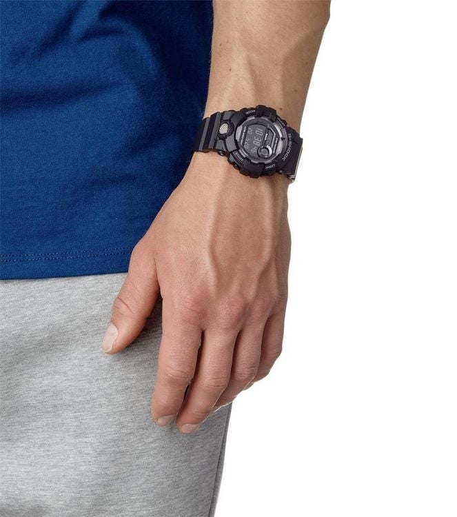 Produktbild: Casio Elektronik Armbanduhr GBD-800-1BER (L x B x H) 15.5 x 48.6 x 54.1 mm Schwarz Geh&auml;usematerial=Harz Material (Armband)=Harz