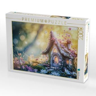 Produktbild: CALVENDO Puzzle Ein Blick auf die versteckten H&auml;uschen der Zwerge | 2000 Teile Lege-Gr&ouml;&szlig;e 90x67cm Foto-Puzzle f&uuml;r gl&uuml;ckliche Stunden