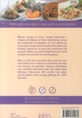 Produktbild: La cuisine pour les intol&eacute;rants alimentaires