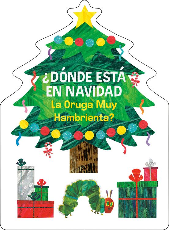 Produktbild: &iquest;D&oacute;nde est&aacute; en Navidad La Oruga Muy Hambrienta? (The Very Hungry Caterpillar's Peekaboo Christmas Spanish Edition)