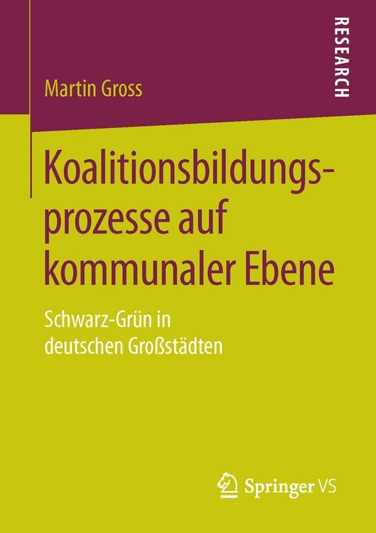 Produktbild: Koalitionsbildungsprozesse auf kommunaler Ebene