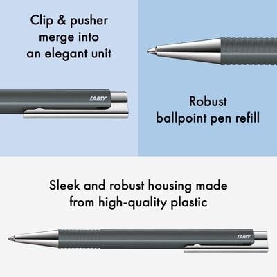 Produktbild: LAMY Kugelschreiber 204 LAMY logo M+ anthracite