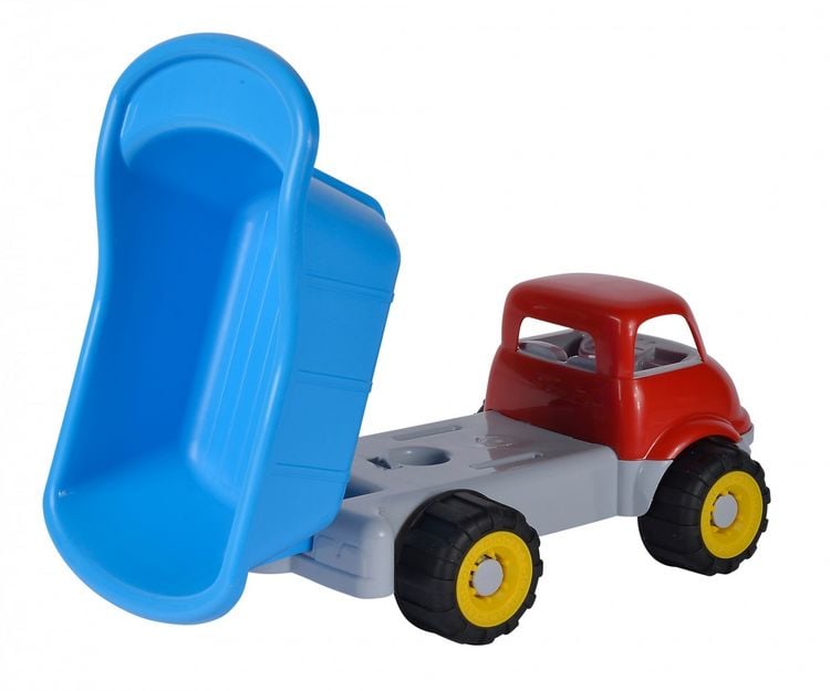 Simba 107134609 - LKW Kipper mit Softreifen, Kunststoff, 35 cm, Sandspielzeug
