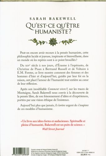 Produktbild: Qu'est-ce qu'&ecirc;tre humaniste ?