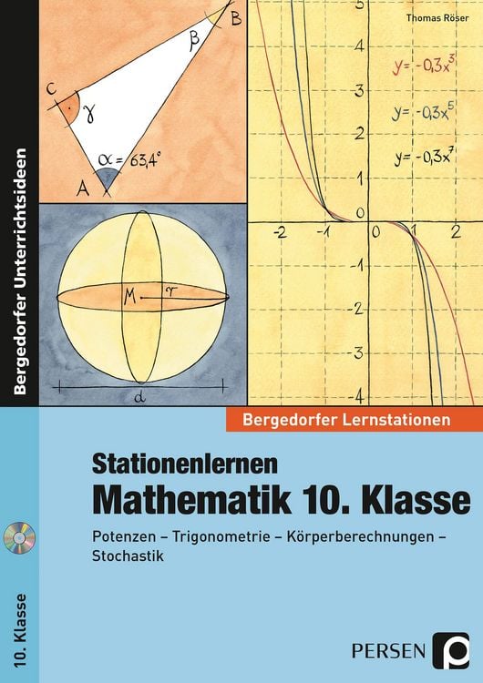 Produktbild: Stationenlernen Mathematik 10. Klasse