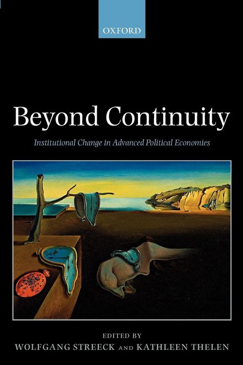 Produktbild: Beyond Continuity Institutional Change in Advanced Political Economies (Paperback)