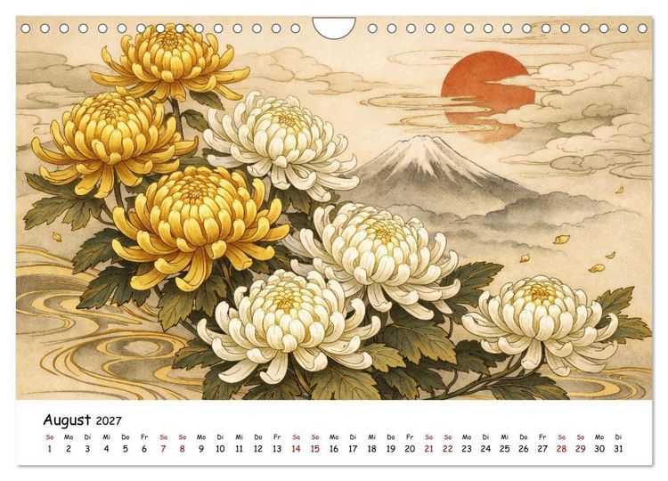 Produktbild: Jahreszeitenspiel (Wandkalender 2027 DIN A4 quer), CALVENDO Monatskalender