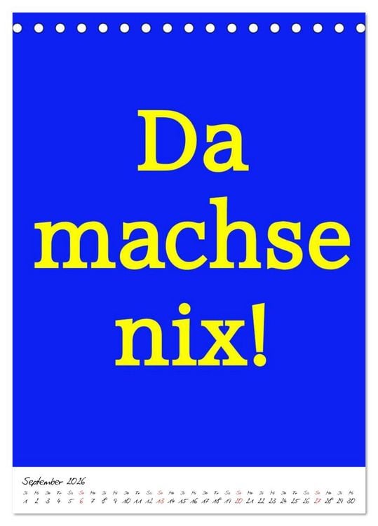 Produktbild: Spr&uuml;che aus&acute;m Pott (Tischkalender 2026 DIN A5 hoch), CALVENDO Monatskalender