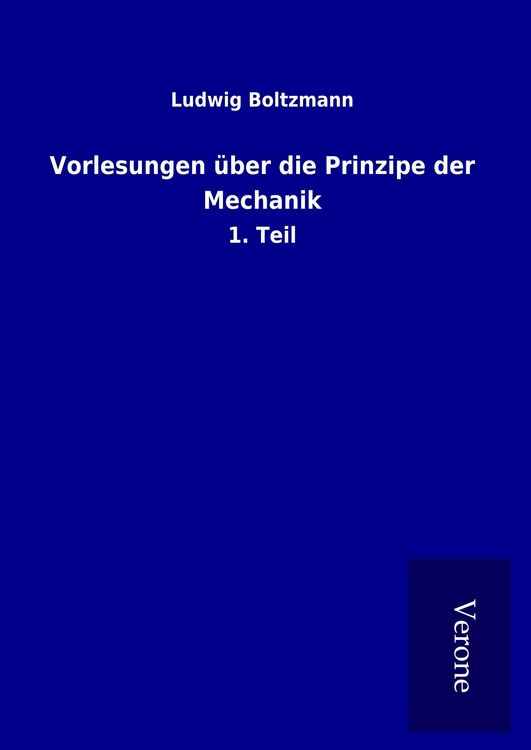 Produktbild: Vorlesungen &uuml;ber die Prinzipe der Mechanik