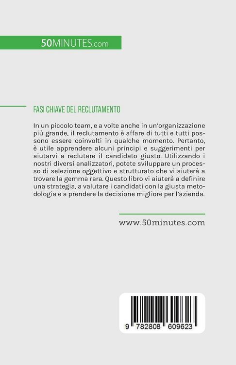 Produktbild: Fasi chiave del reclutamento