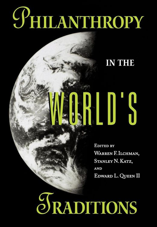 Produktbild: Philanthropy in the World's Traditions