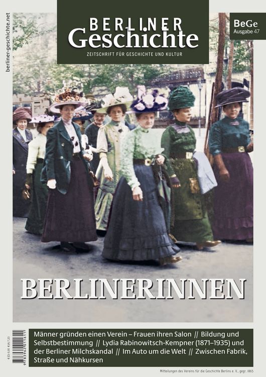Produktbild: Berliner Geschichte - Zeitschrift f&uuml;r Geschichte und Kultur