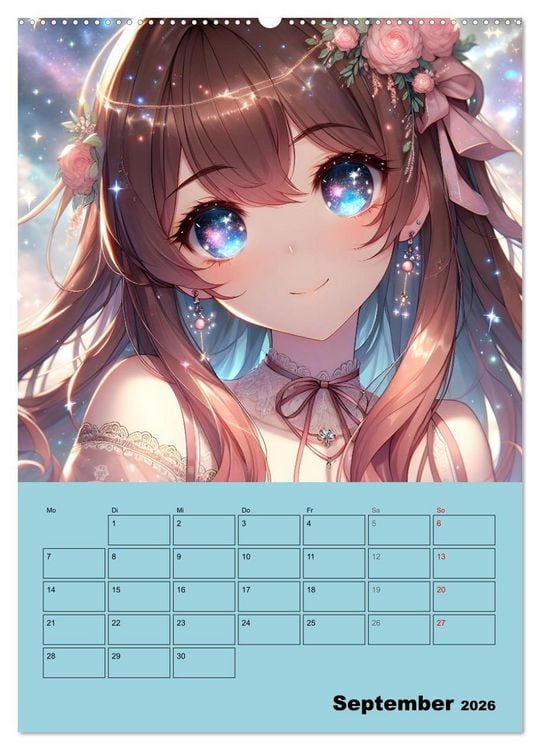Produktbild: Sehnsucht nach Fantasie (Wandkalender 2026 DIN A2 hoch), CALVENDO Monatskalender