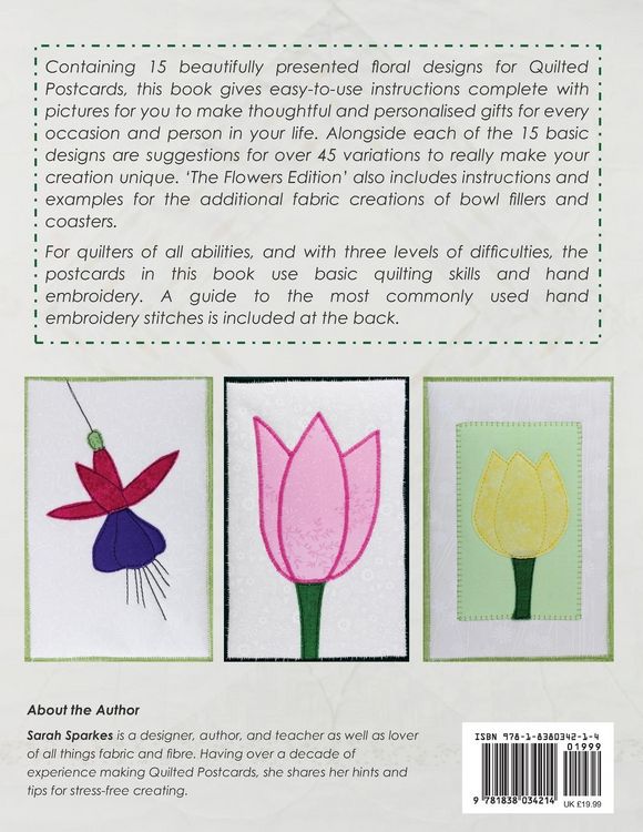 Produktbild: Quilted Postcards The Flower Edition